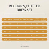 Bloom & Flutter Dress Set