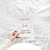 Pregnancy Milestone Cards